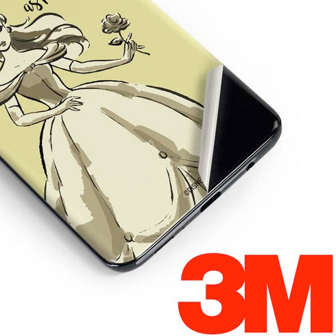 Disney Princess Belle Tale As Old As Time Art Galaxy S10 Skin