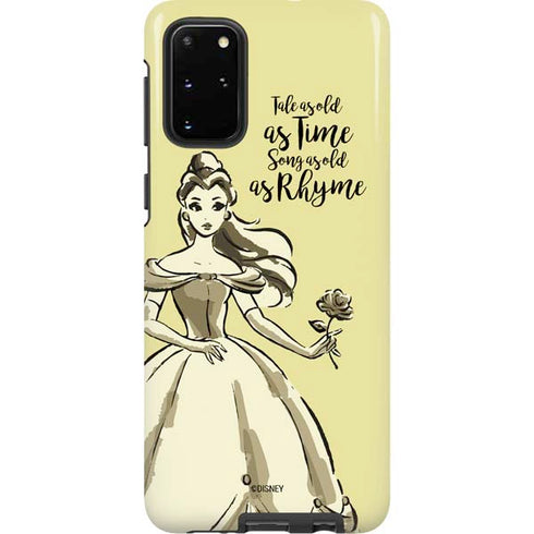 Disney Princess Belle Tale As Old As Time Art Galaxy S20 Plus Pro Case
