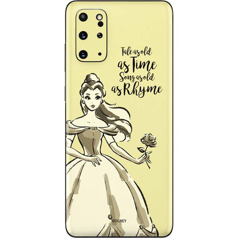 Disney Princess Belle Tale As Old As Time Art Galaxy S20 Plus Skin