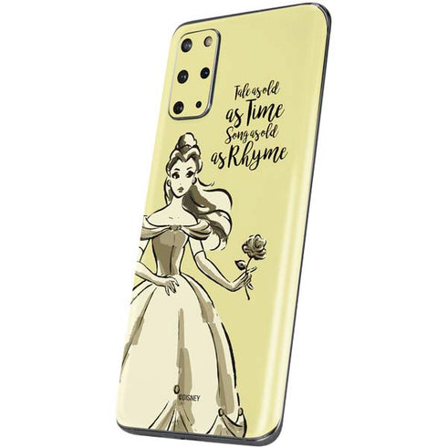 Disney Princess Belle Tale As Old As Time Art Galaxy S20 Plus Skin
