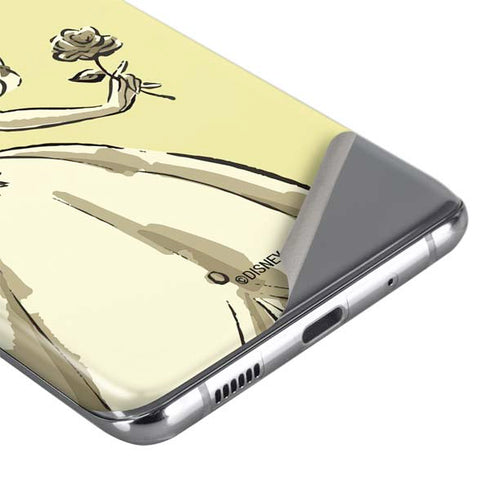 Disney Princess Belle Tale As Old As Time Art Galaxy S20 Skin
