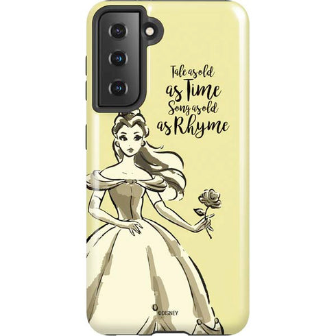 Disney Princess Belle Tale As Old As Time Art Galaxy S21 5G Pro Case