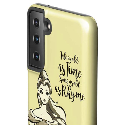 Disney Princess Belle Tale As Old As Time Art Galaxy S21 Plus 5G Pro Case