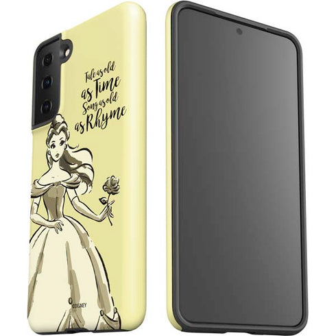 Disney Princess Belle Tale As Old As Time Art Galaxy S21 Plus 5G Pro Case