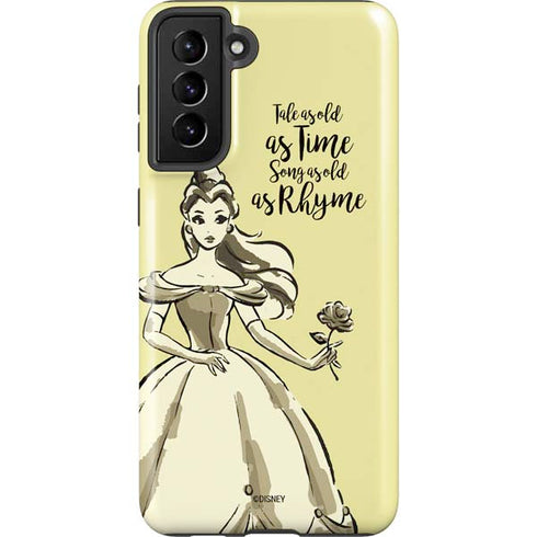 Disney Princess Belle Tale As Old As Time Art Galaxy S21 Plus 5G Pro Case