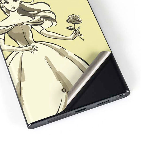 Disney Princess Belle Tale As Old As Time Art Galaxy S22 Ultra Skin