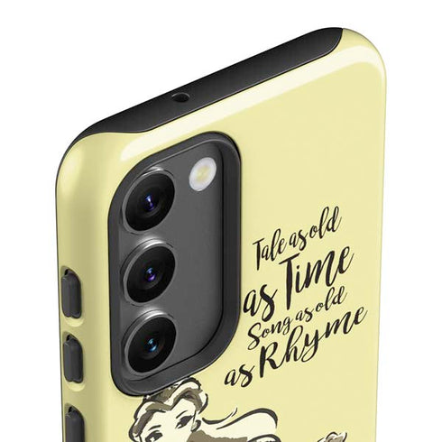 Disney Princess Belle Tale As Old As Time Art Galaxy S23 Plus Pro Case