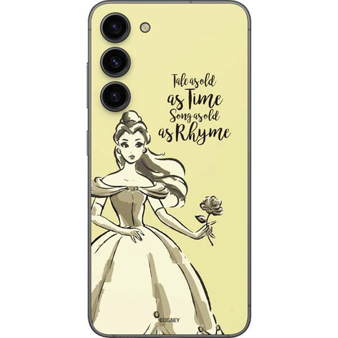 Disney Princess Belle Tale As Old As Time Art Galaxy S23 Plus Skin