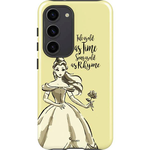 Disney Princess Belle Tale As Old As Time Art Galaxy S23 Pro Case