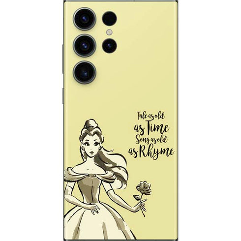 Disney Princess Belle Tale As Old As Time Art Galaxy S23 Ultra Skin