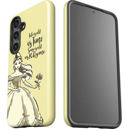Disney Princess Belle Tale As Old As Time Art Galaxy S24 Plus Impact Case