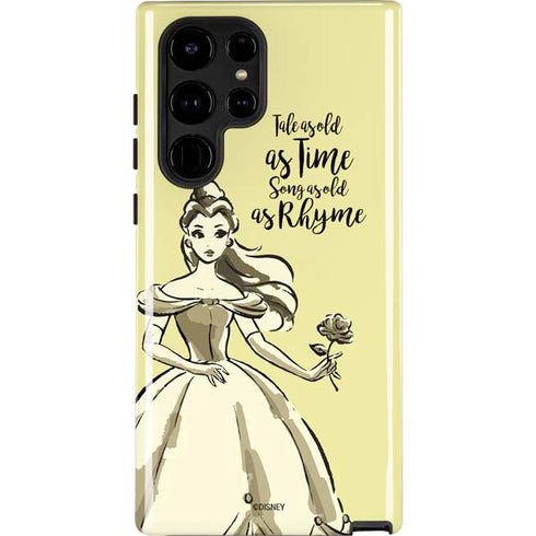 Disney Princess Belle Tale As Old As Time Art Galaxy S24 Ultra Impact Case
