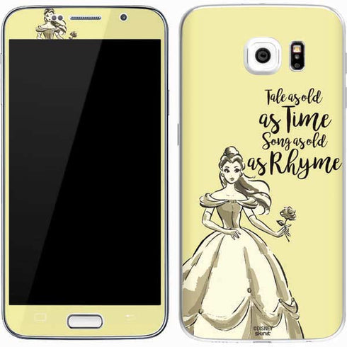 Disney Princess Belle Tale As Old As Time Art Galaxy S7 Skin