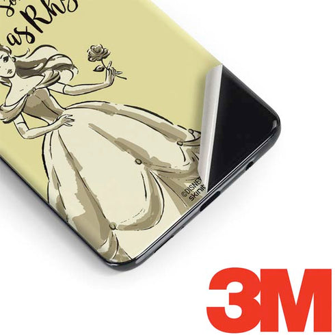 Disney Princess Belle Tale As Old As Time Art Galaxy S9 Plus Skin