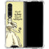 Disney Princess Belle Tale As Old As Time Art Galaxy Z Fold4 5G Clear Case