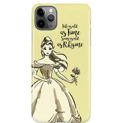 Disney Princess Belle Tale As Old As Time Art iPhone 11 Pro Max Lite Case