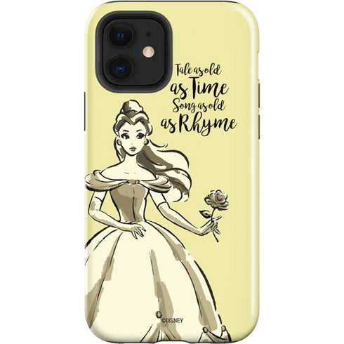 Disney Princess Belle Tale As Old As Time Art iPhone 12 Impact Case