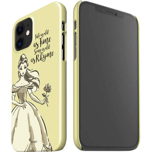 Disney Princess Belle Tale As Old As Time Art iPhone 12 Mini Lite Case