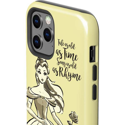 Disney Princess Belle Tale As Old As Time Art iPhone 12 Pro Max Impact Case