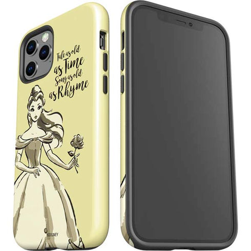 Disney Princess Belle Tale As Old As Time Art iPhone 12 Pro Max Impact Case