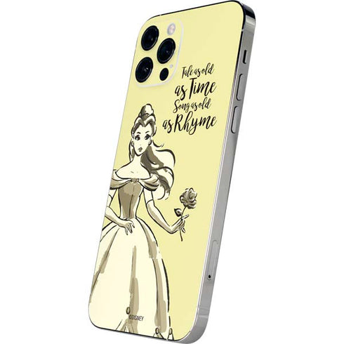 Disney Princess Belle Tale As Old As Time Art iPhone 12 Pro Max Skin