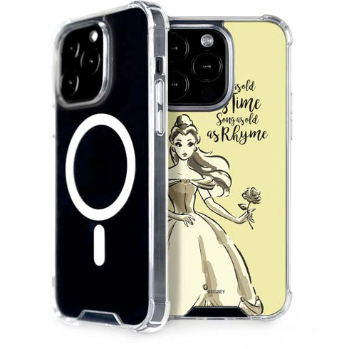 Disney Princess Belle Tale As Old As Time Art iPhone 13 Pro MagSafe Case