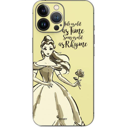 Disney Princess Belle Tale As Old As Time Art iPhone 13 Pro Max Skin