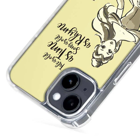 Disney Princess Belle Tale As Old As Time Art iPhone 15 Plus MagSafe Case