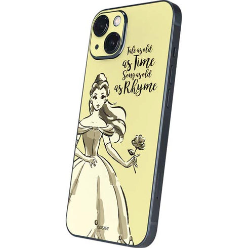 Disney Princess Belle Tale As Old As Time Art iPhone 14 Plus Skin