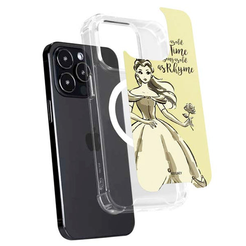 Disney Princess Belle Tale As Old As Time Art iPhone 14 Pro MagSafe Case