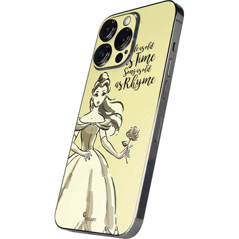 Disney Princess Belle Tale As Old As Time Art iPhone 14 Pro Max Skin