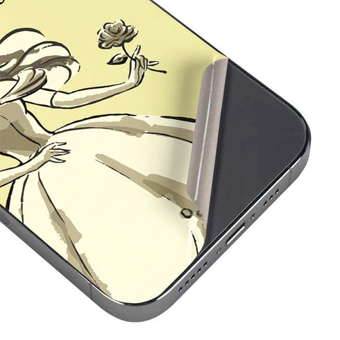Disney Princess Belle Tale As Old As Time Art iPhone 14 Pro Max Skin