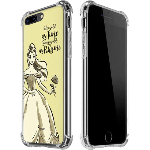 Disney Princess Belle Tale As Old As Time Art iPhone 7/8 Plus Clear Case