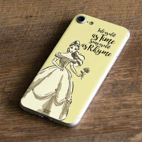 Disney Princess Belle Tale As Old As Time Art iPhone 7 Skin