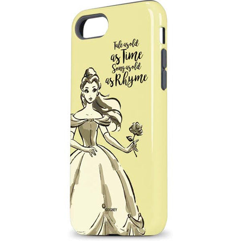 Disney Princess Belle Tale As Old As Time Art iPhone 8 Pro Case