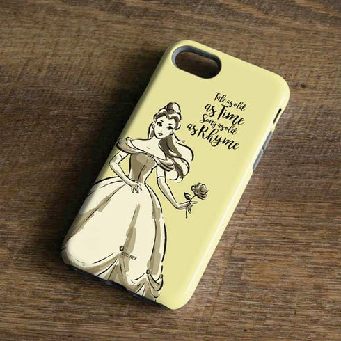 Disney Princess Belle Tale As Old As Time Art iPhone 8 Pro Case