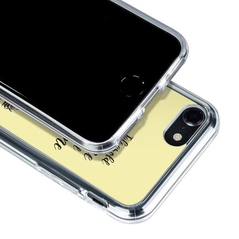 Disney Princess Belle Tale As Old As Time Art iPhone SE (2nd & 3rd Gen) Clear Case