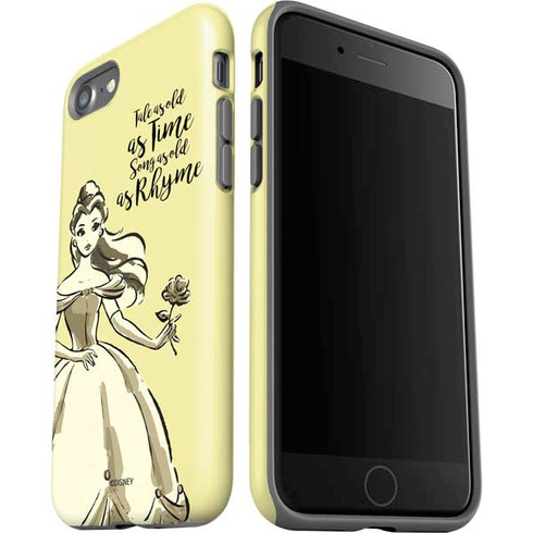 Disney Princess Belle Tale As Old As Time Art iPhone SE (2nd & 3rd Gen) Pro Case