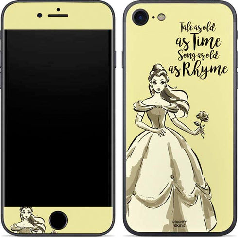 Disney Princess Belle Tale As Old As Time Art iPhone SE (2nd & 3rd Gen) Skin