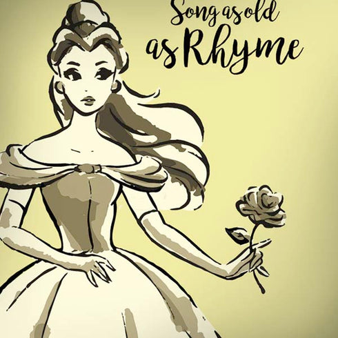 Disney Princess Belle Tale As Old As Time Art iPhone X Pro Case