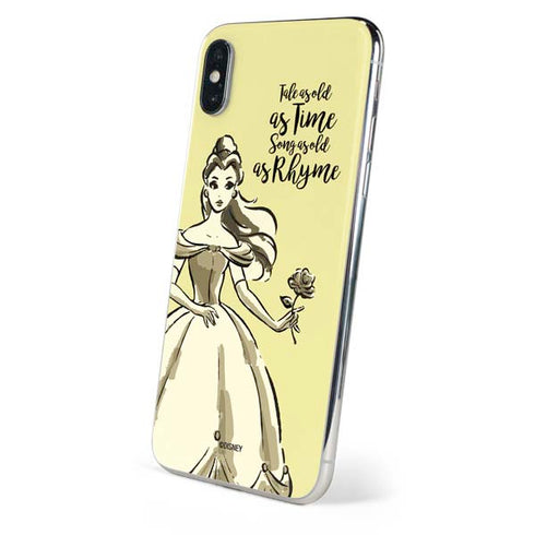 Disney Princess Belle Tale As Old As Time Art iPhone XS Max Skin