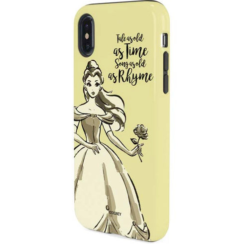 Disney Princess Belle Tale As Old As Time Art iPhone XS Pro Case