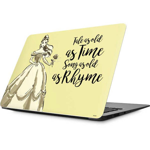 Disney Princess Belle Tale As Old As Time Art Apple MacBook Skin