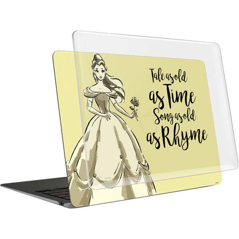Disney Princess Belle Tale As Old As Time Art MacBook Air 13in (2020) Case plus Skin