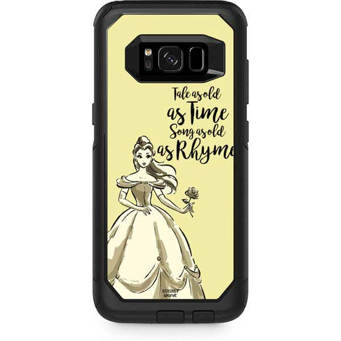 Disney Princess Belle Tale As Old As Time Art Otterbox Commuter Galaxy Skin