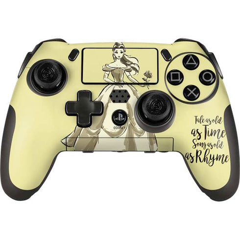 Disney Princess Belle Tale As Old As Time Art PlayStation Scuf Vantage 2 Controller Skin