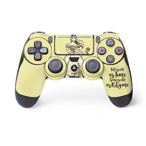 Disney Princess Belle Tale As Old As Time Art PS4 Pro/Slim Controller Skin