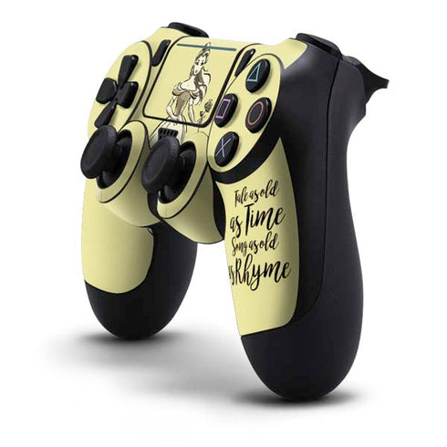 Disney Princess Belle Tale As Old As Time Art PS4 Pro/Slim Controller Skin