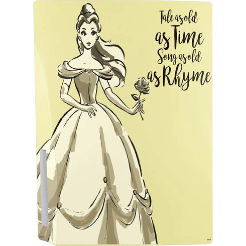 Disney Princess Belle Tale As Old As Time Art PS5 Bundle Skin