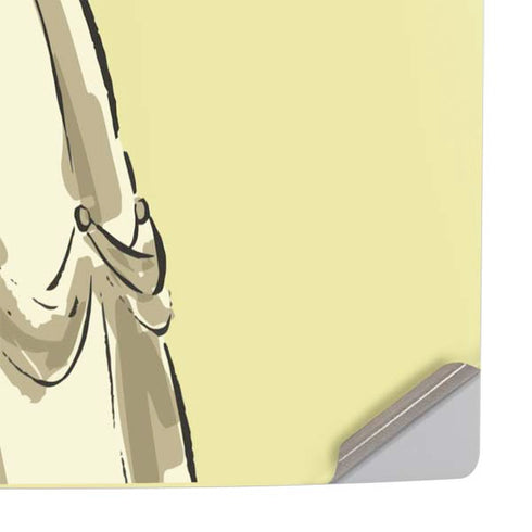 Disney Princess Belle Tale As Old As Time Art PS5 Slim Digital Edition Console Skin